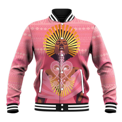 Afro Vodou Erzulie Freda Goddess Baseball Jacket