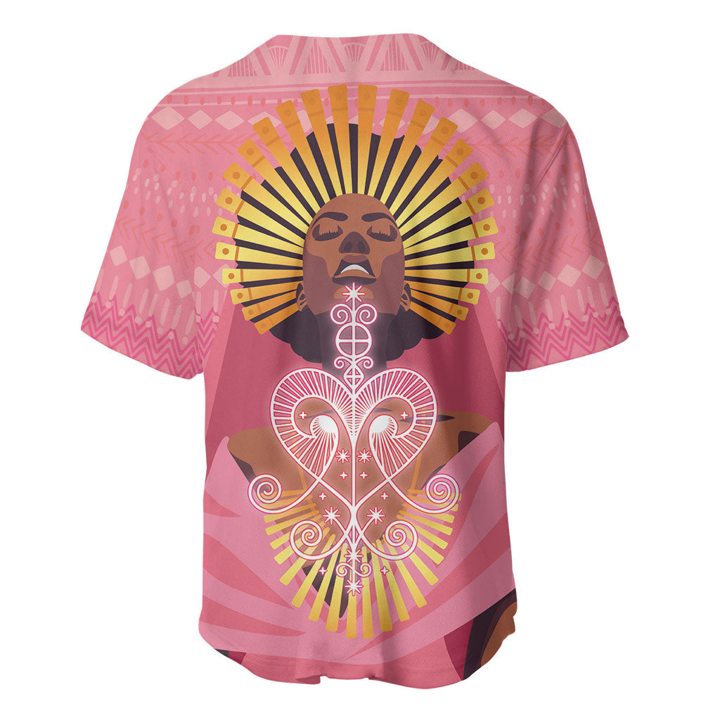 Afro Vodou Erzulie Freda Goddess Baseball Jersey