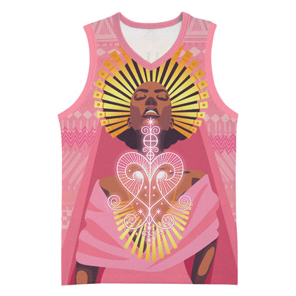 Afro Vodou Erzulie Freda Goddess Basketball Jersey
