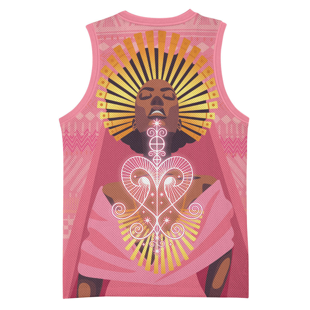 Afro Vodou Erzulie Freda Goddess Basketball Jersey