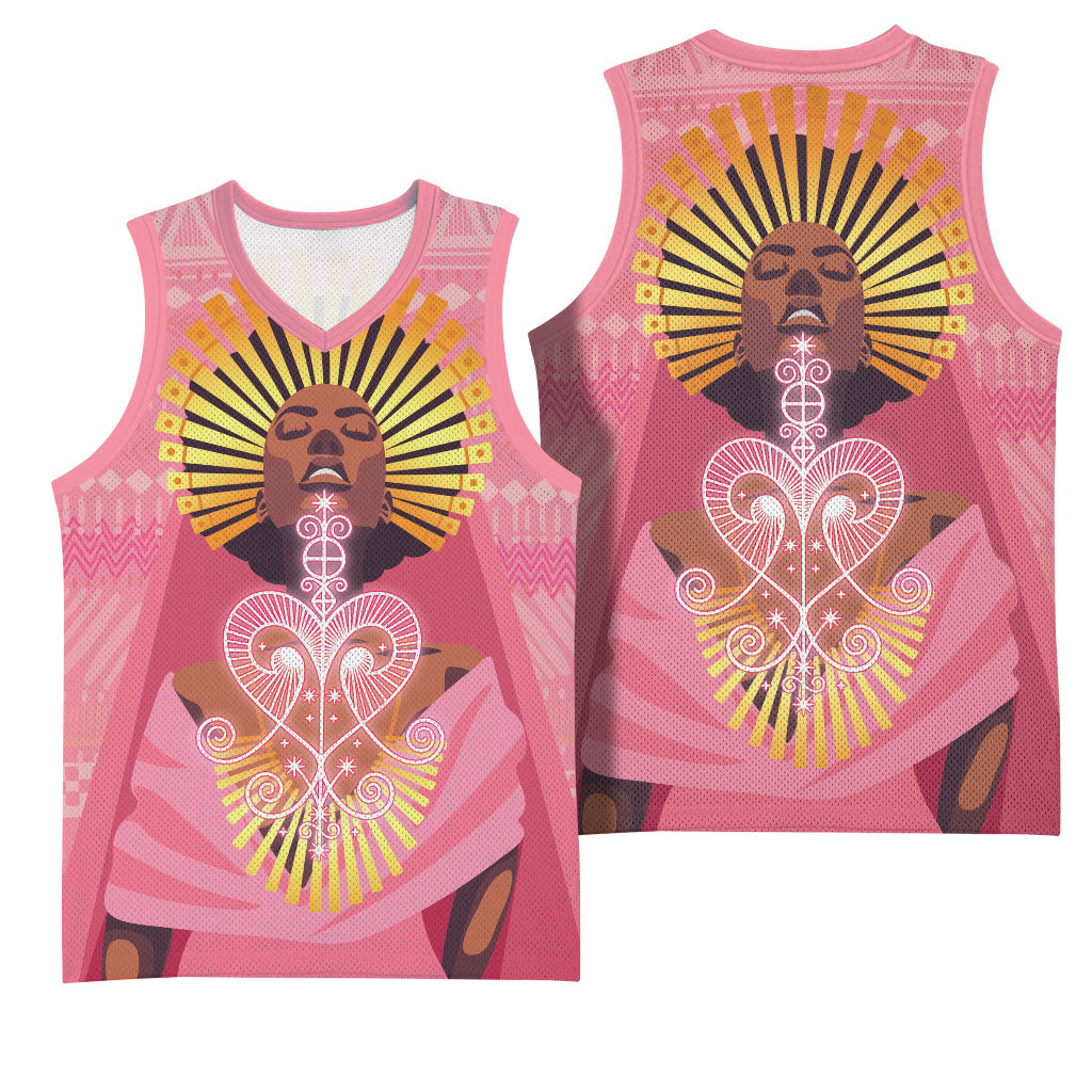 Afro Vodou Erzulie Freda Goddess Basketball Jersey