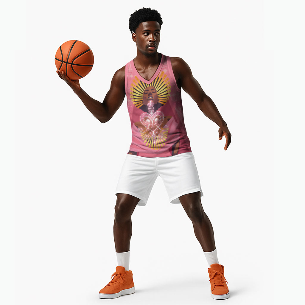 Afro Vodou Erzulie Freda Goddess Basketball Jersey