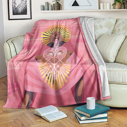 Afro Vodou Erzulie Freda Goddess Blanket
