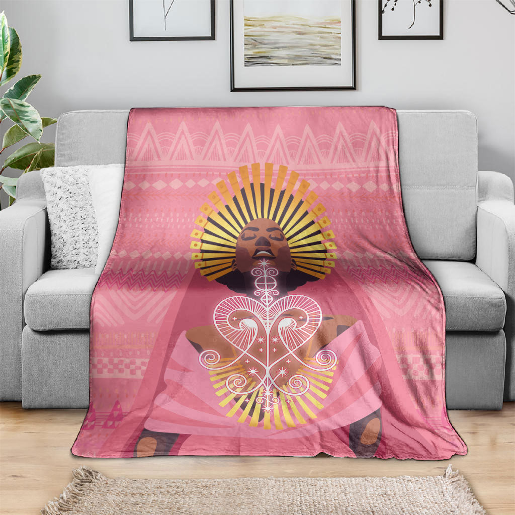 Afro Vodou Erzulie Freda Goddess Blanket