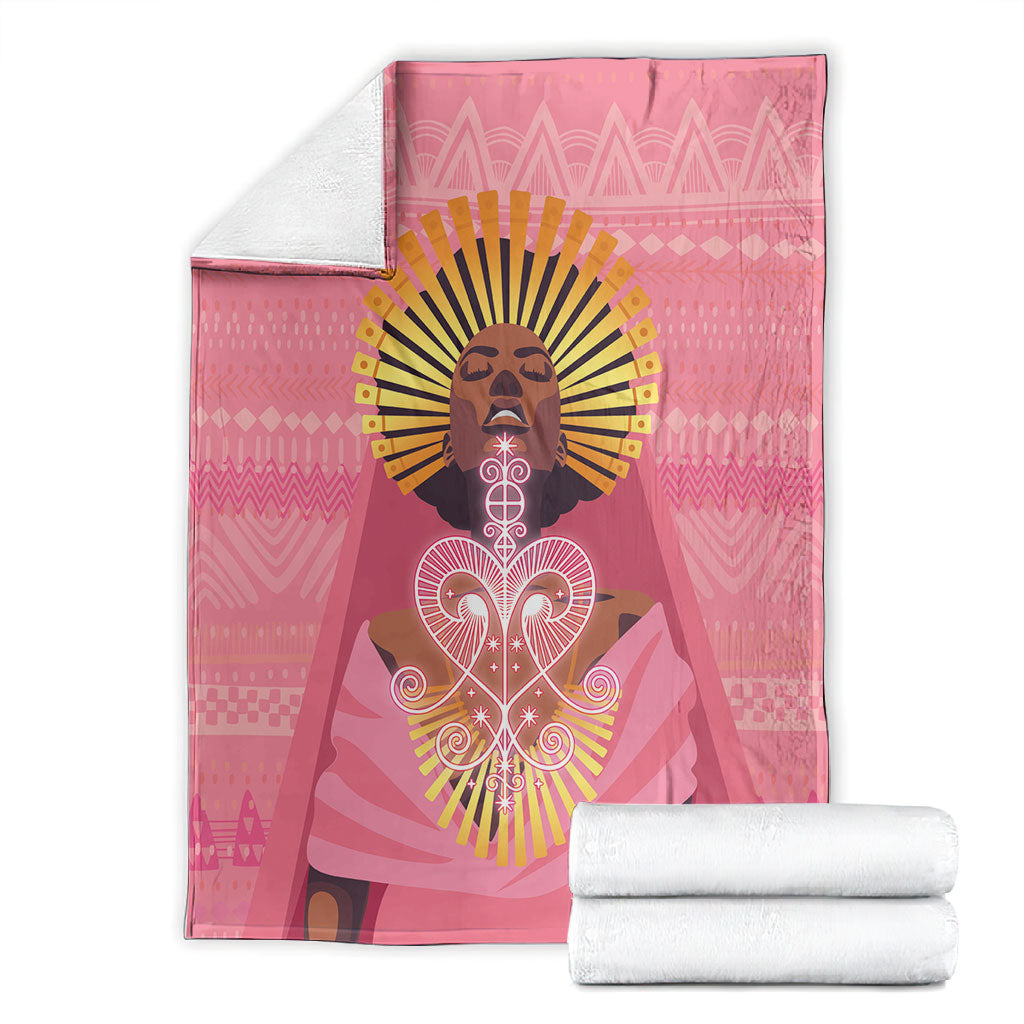 Afro Vodou Erzulie Freda Goddess Blanket