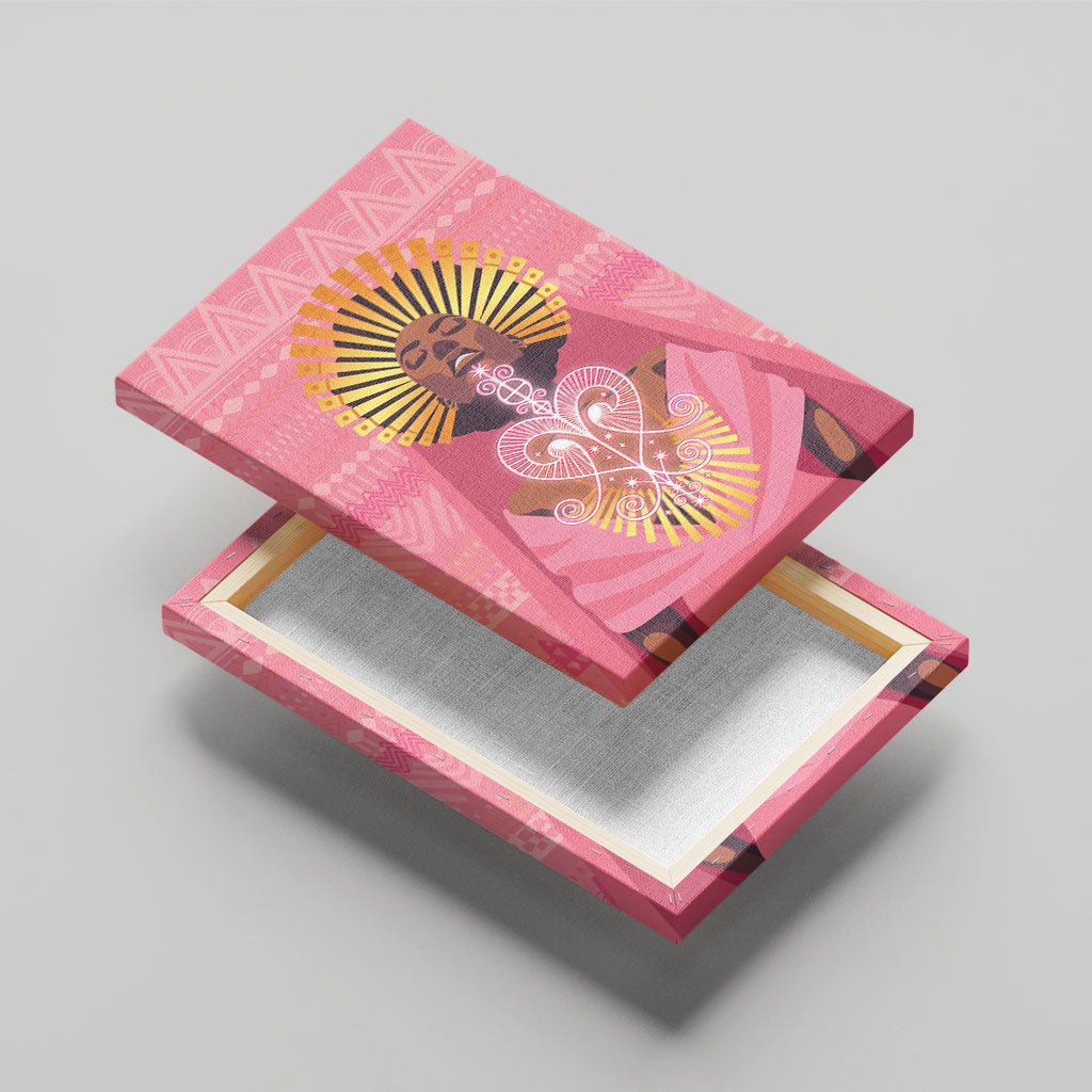 Afro Vodou Erzulie Freda Goddess Canvas Wall Art