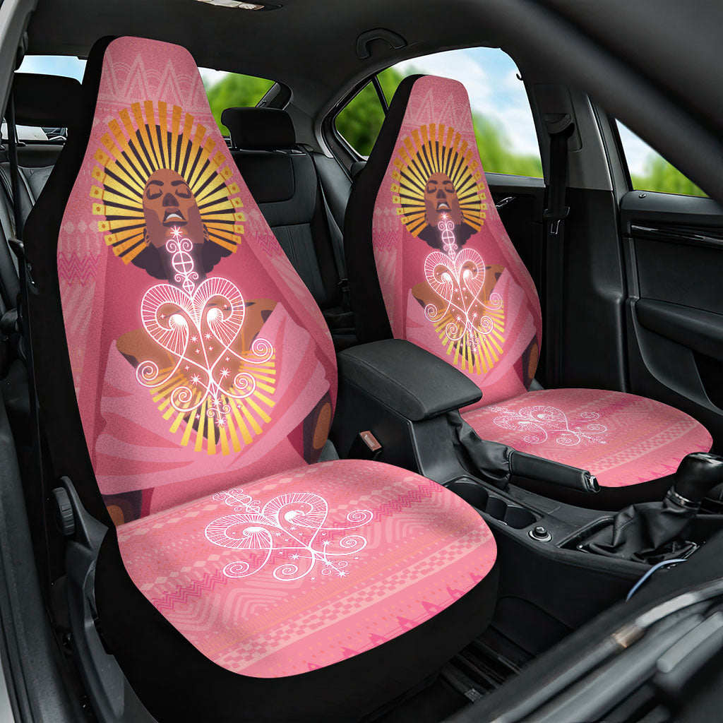 Afro Vodou Erzulie Freda Goddess Car Seat Cover