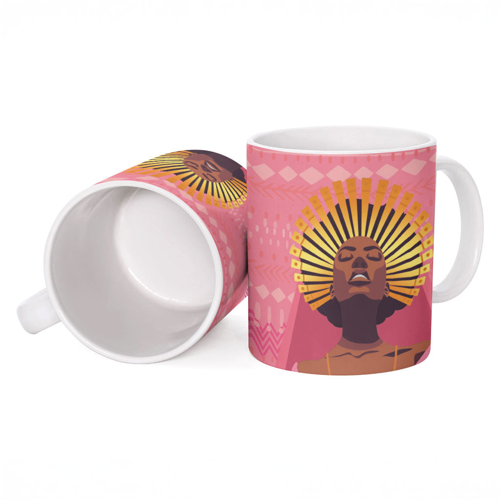 Afro Vodou Erzulie Freda Goddess Ceramic Mug