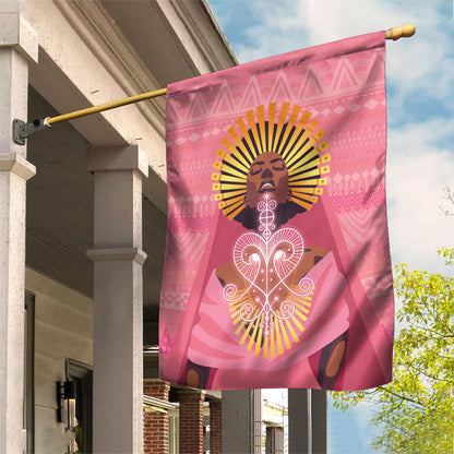 Afro Vodou Erzulie Freda Goddess Garden Flag