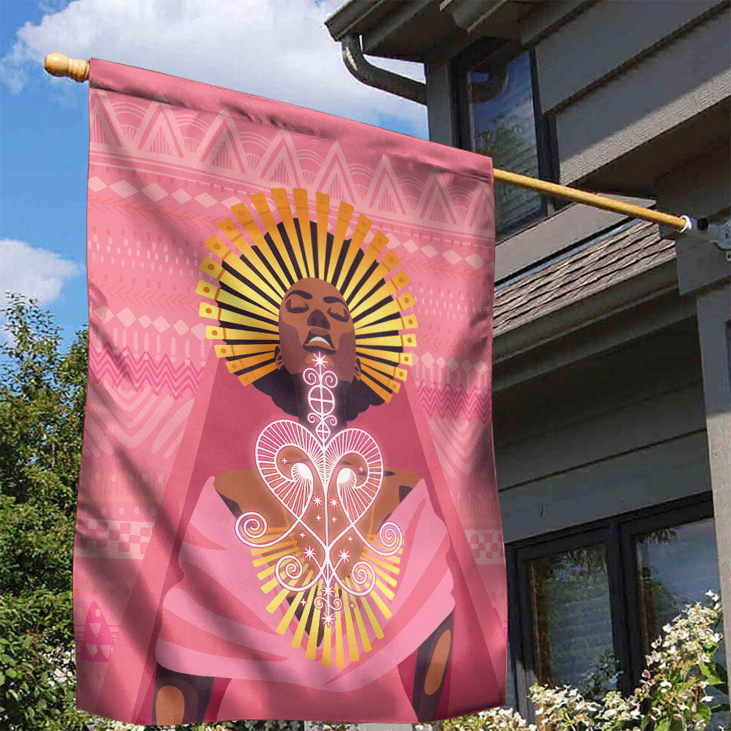 Afro Vodou Erzulie Freda Goddess Garden Flag