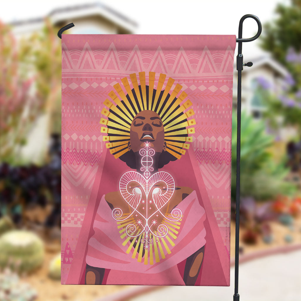 Afro Vodou Erzulie Freda Goddess Garden Flag