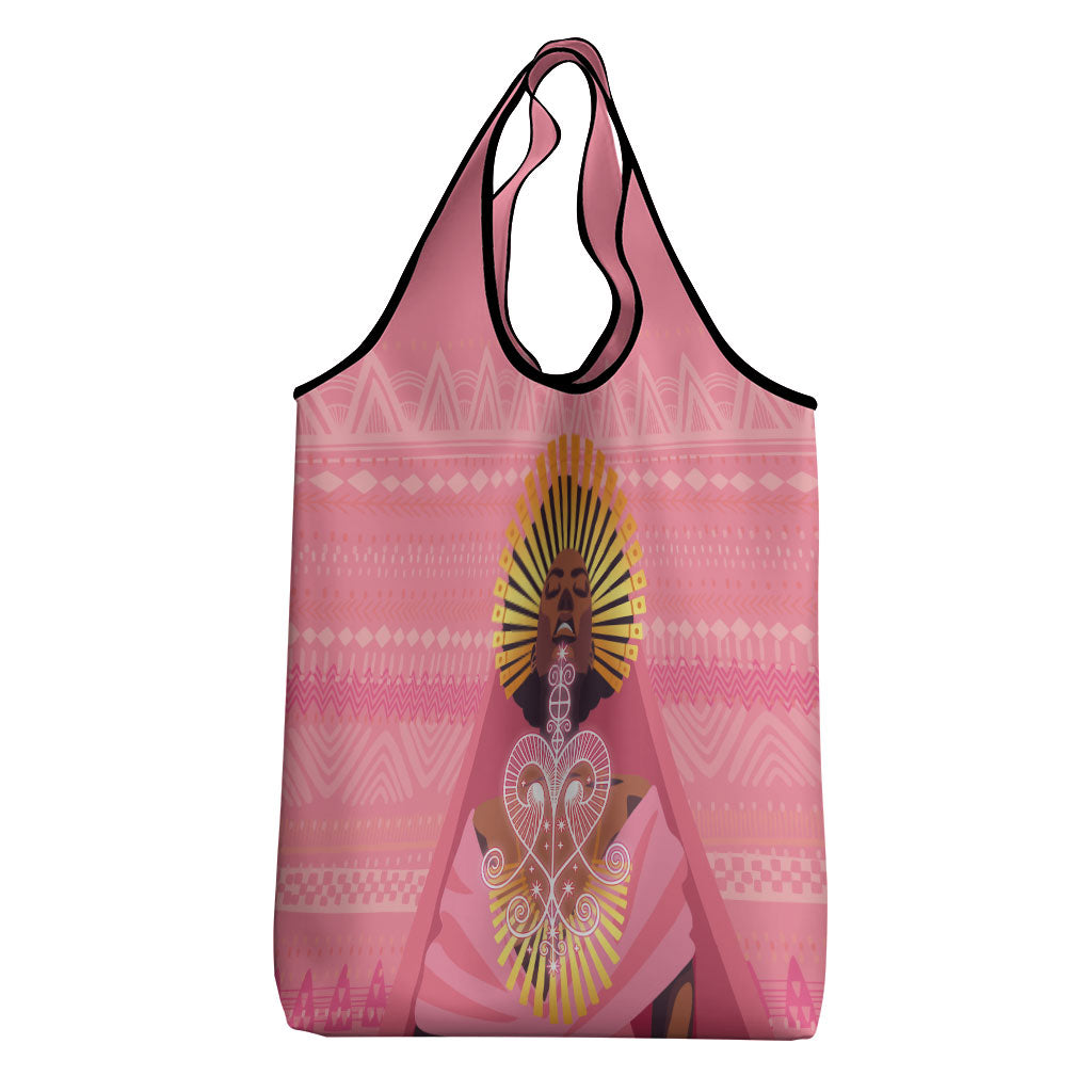 Afro Vodou Erzulie Freda Goddess Grocery Bag