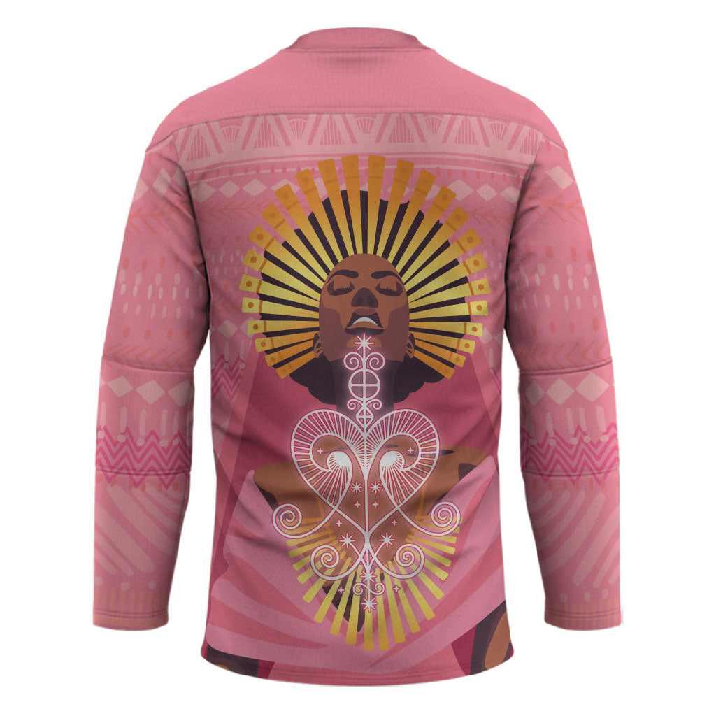 Afro Vodou Erzulie Freda Goddess Hockey Jersey