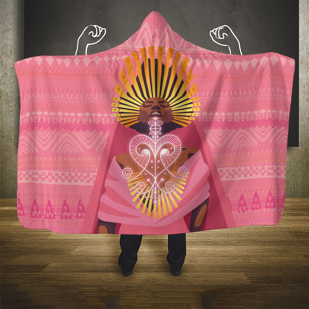 Afro Vodou Erzulie Freda Goddess Hooded Blanket