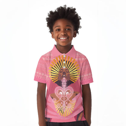 Afro Vodou Erzulie Freda Goddess Kid Polo Shirt