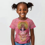 Afro Vodou Erzulie Freda Goddess Kid T shirt