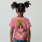 Afro Vodou Erzulie Freda Goddess Kid T shirt