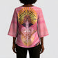 Afro Vodou Erzulie Freda Goddess Kimono Sleeve Blouse