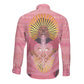 Afro Vodou Erzulie Freda Goddess Long Sleeve Button Shirt