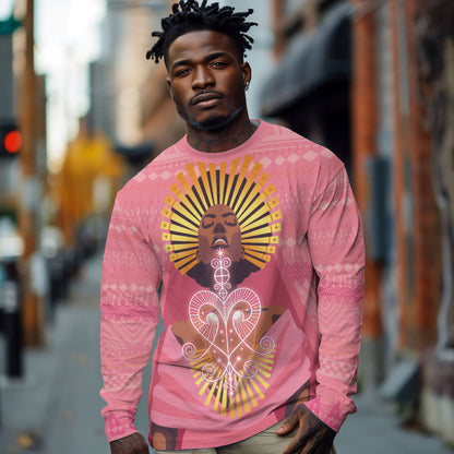 Afro Vodou Erzulie Freda Goddess Long Sleeve Shirt