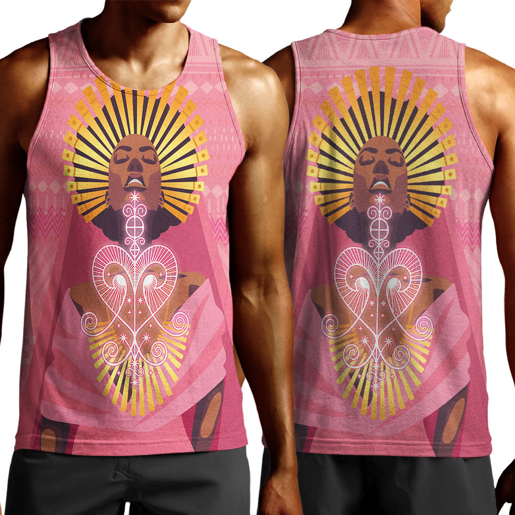 Afro Vodou Erzulie Freda Goddess Men Tank Top