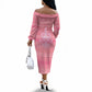 Afro Vodou Erzulie Freda Goddess Off The Shoulder Long Sleeve Dress