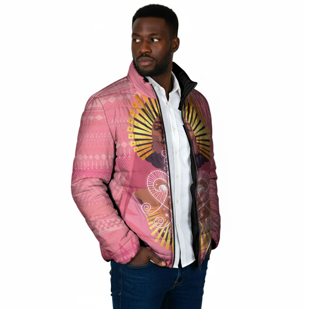Afro Vodou Erzulie Freda Goddess Padded Jacket