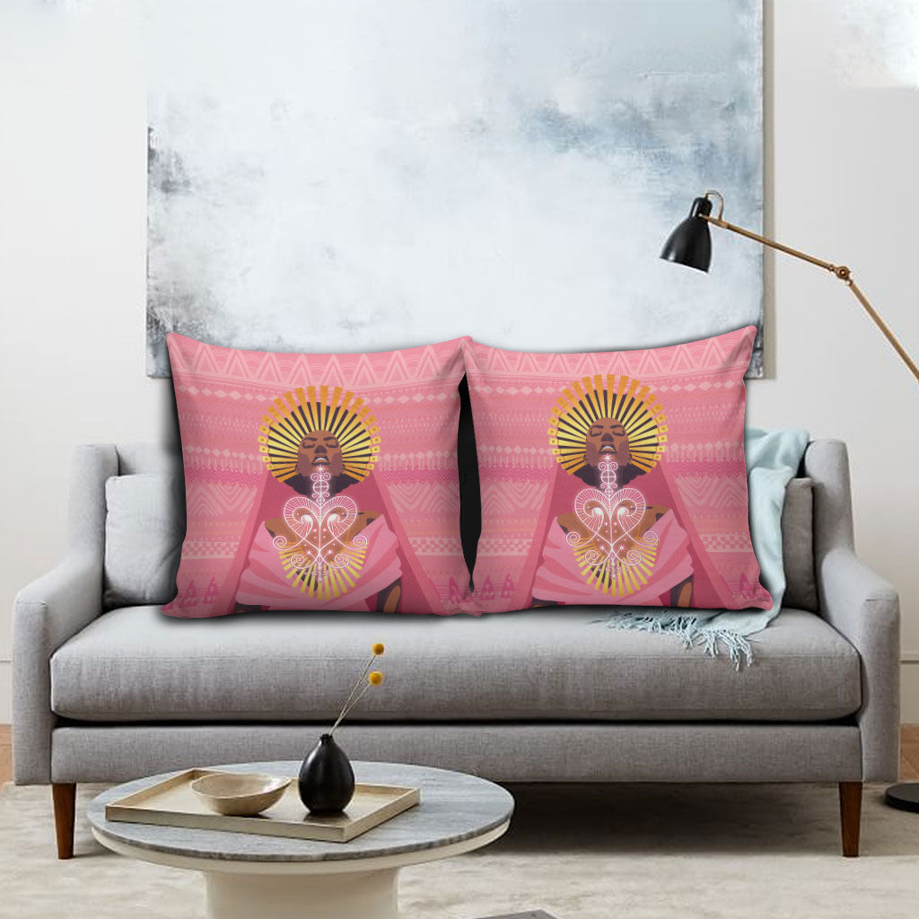 Afro Vodou Erzulie Freda Goddess Pillow Cover