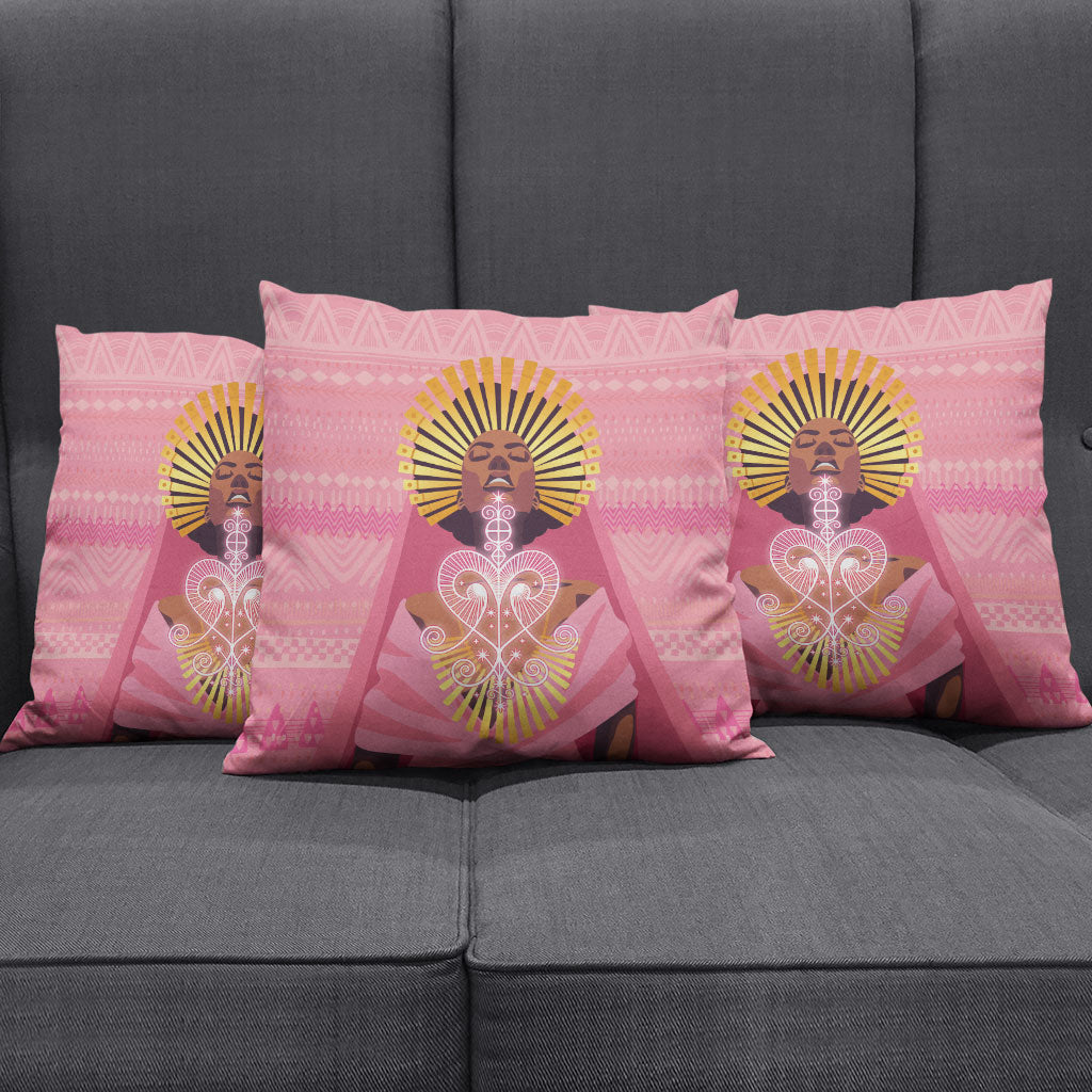 Afro Vodou Erzulie Freda Goddess Pillow Cover