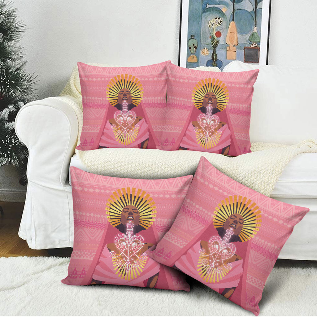Afro Vodou Erzulie Freda Goddess Pillow Cover