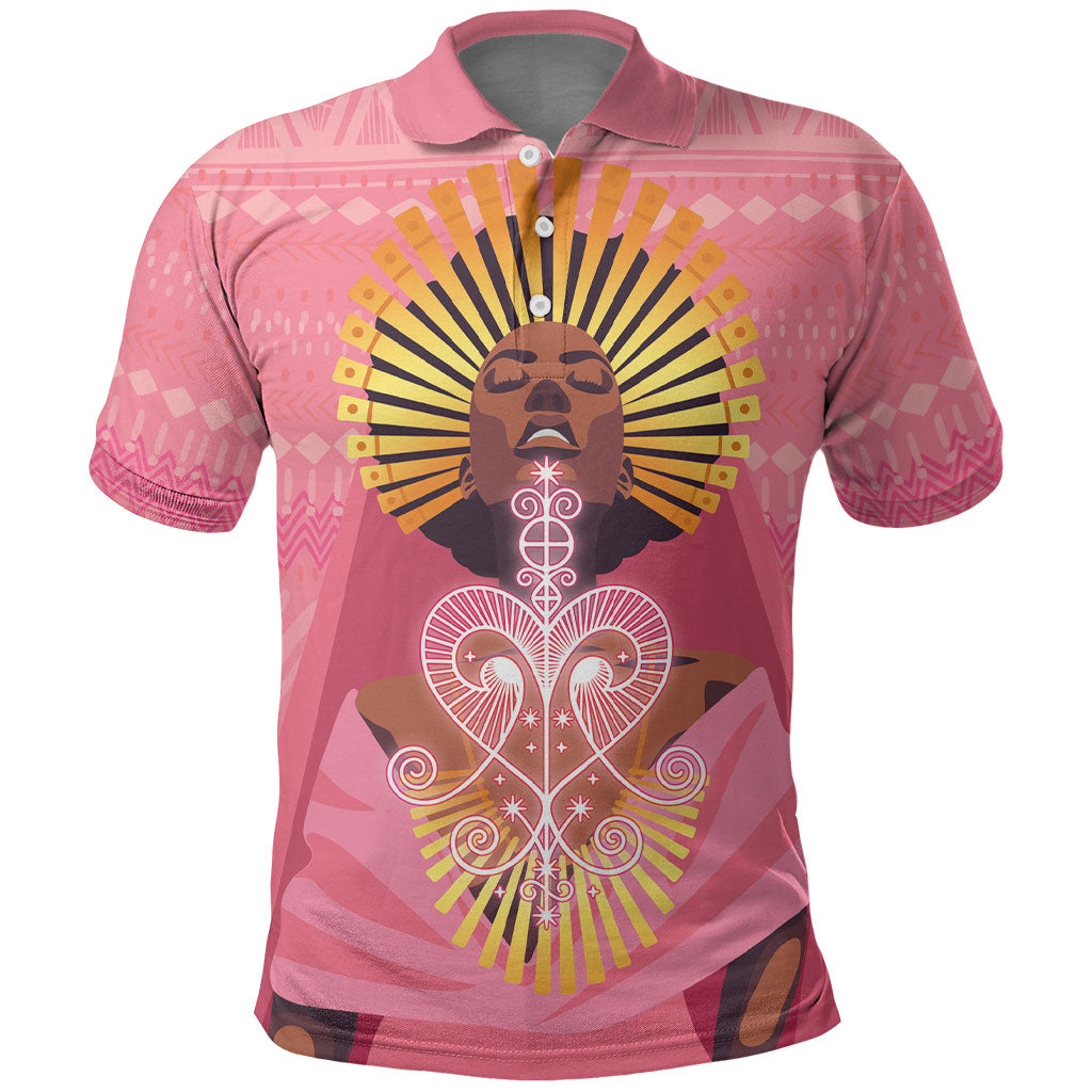 Afro Vodou Erzulie Freda Goddess Polo Shirt