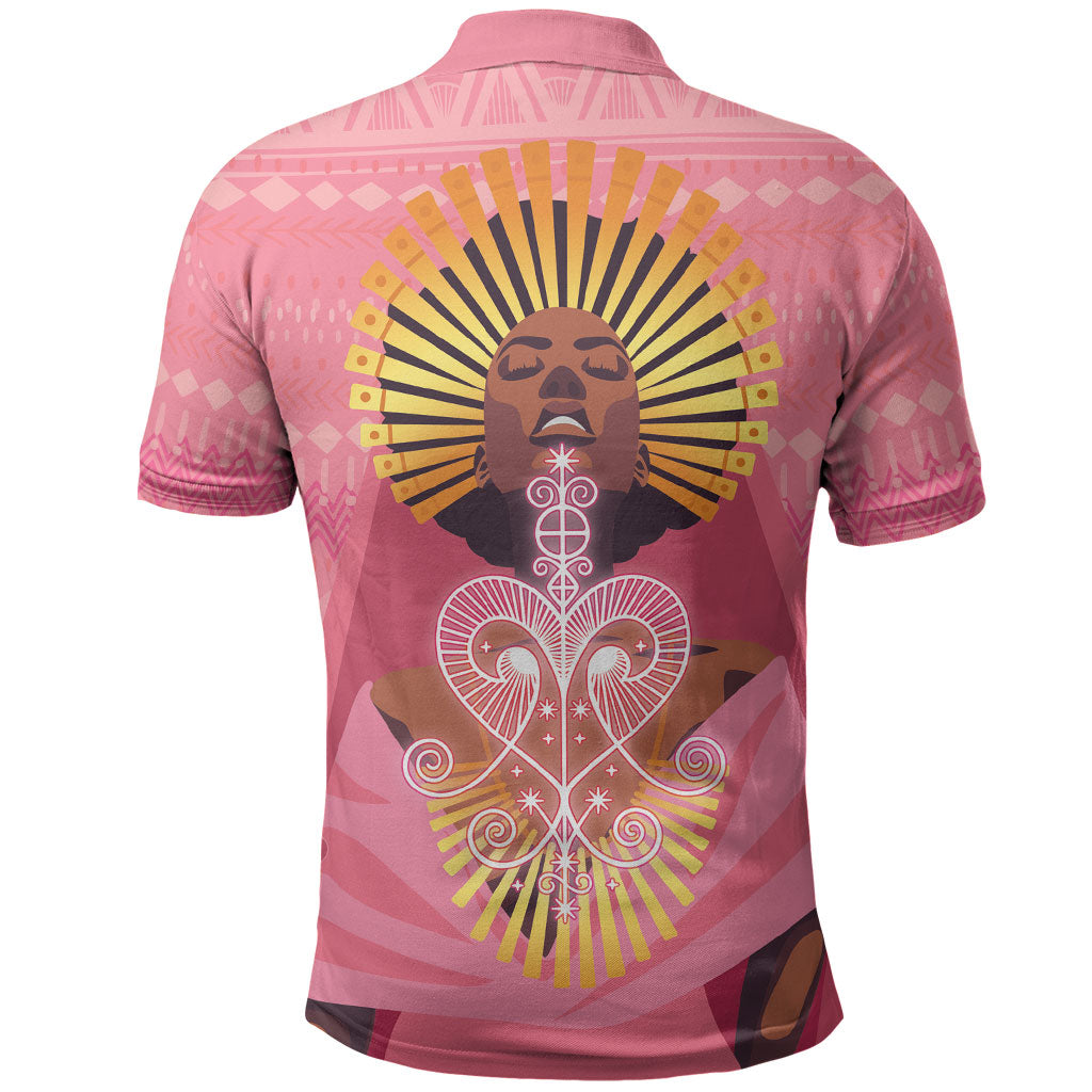 Afro Vodou Erzulie Freda Goddess Polo Shirt