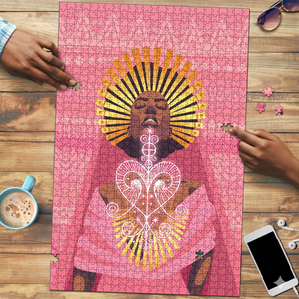 Afro Vodou Erzulie Freda Goddess Puzzle