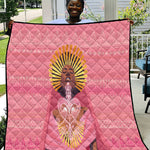 Afro Vodou Erzulie Freda Goddess Quilt