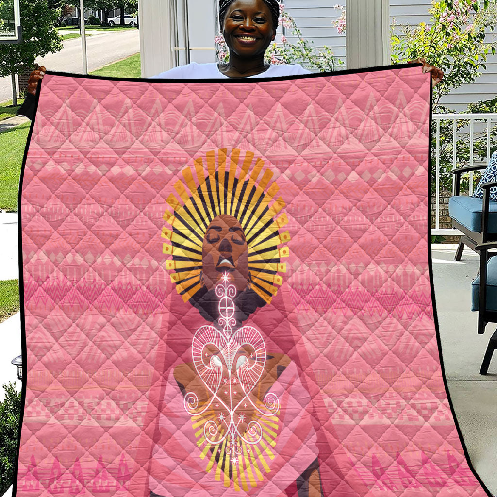 Afro Vodou Erzulie Freda Goddess Quilt