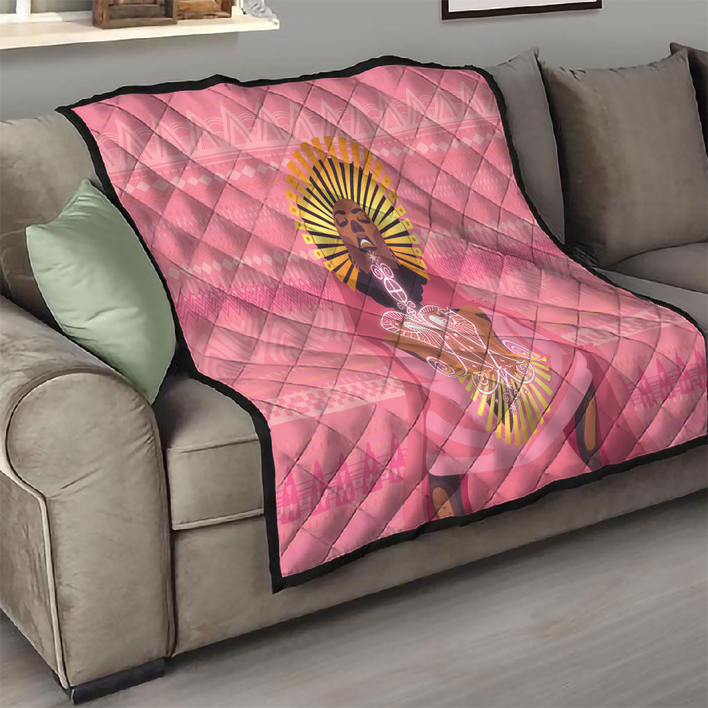 Afro Vodou Erzulie Freda Goddess Quilt