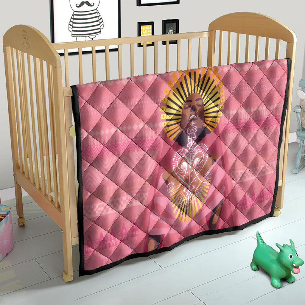 Afro Vodou Erzulie Freda Goddess Quilt