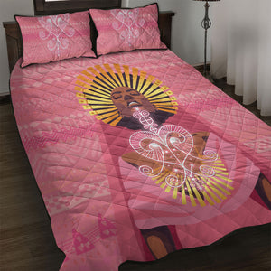 Afro Vodou Erzulie Freda Goddess Quilt Bed Set