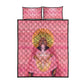 Afro Vodou Erzulie Freda Goddess Quilt Bed Set