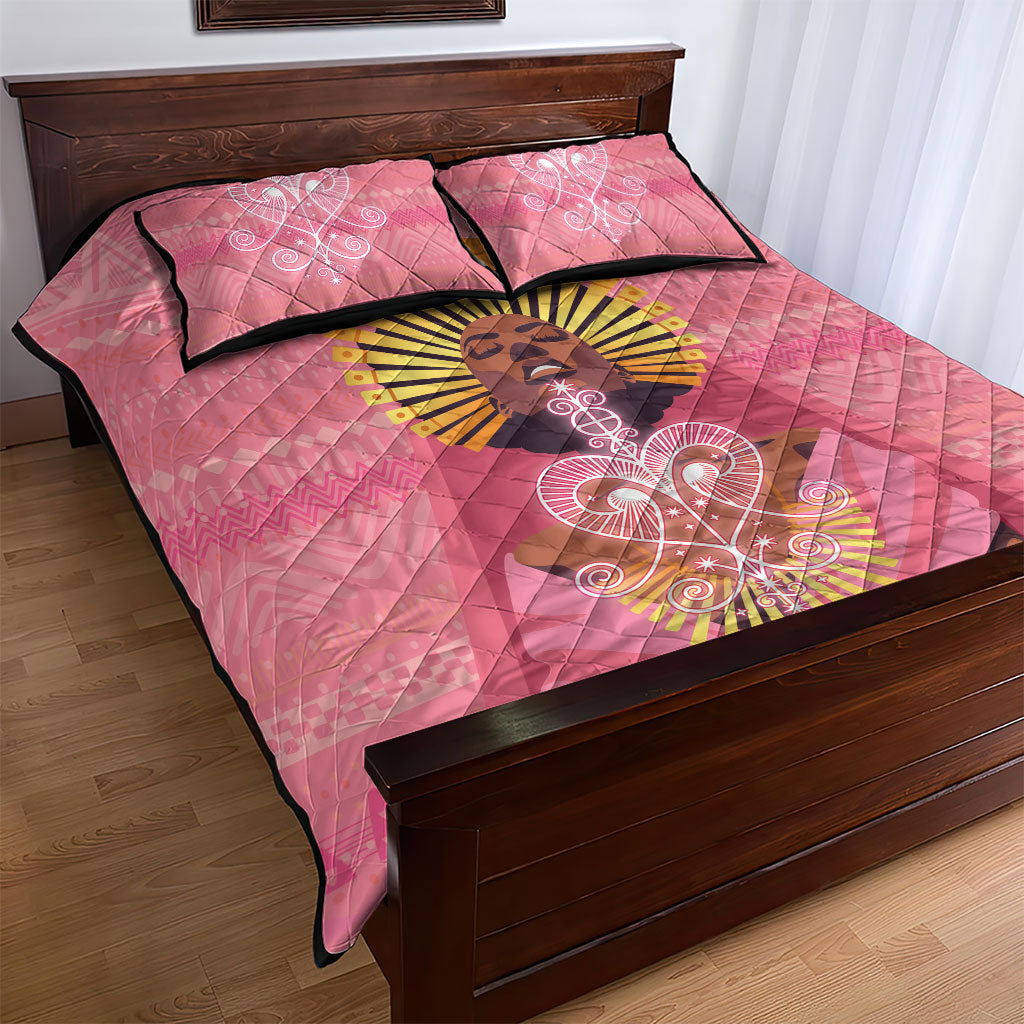 Afro Vodou Erzulie Freda Goddess Quilt Bed Set