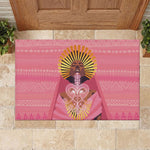 Afro Vodou Erzulie Freda Goddess Rubber Doormat