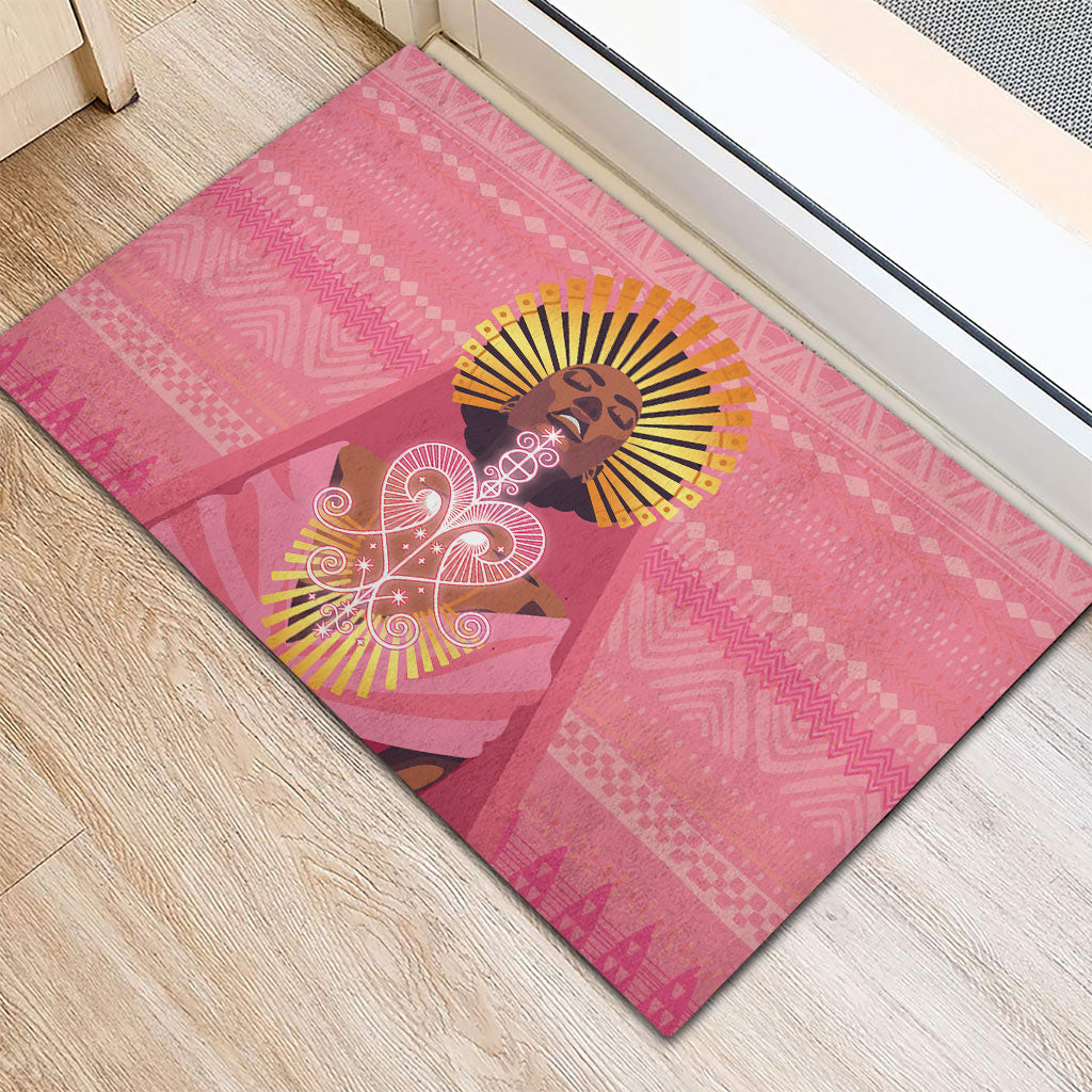 Afro Vodou Erzulie Freda Goddess Rubber Doormat