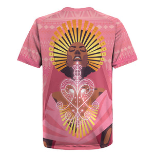 Afro Vodou Erzulie Freda Goddess Rugby Jersey