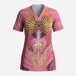 Afro Vodou Erzulie Freda Goddess Scrub Top