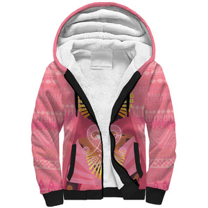 Afro Vodou Erzulie Freda Goddess Sherpa Hoodie
