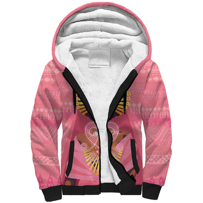 Afro Vodou Erzulie Freda Goddess Sherpa Hoodie