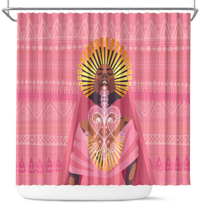 Afro Vodou Erzulie Freda Goddess Shower Curtain