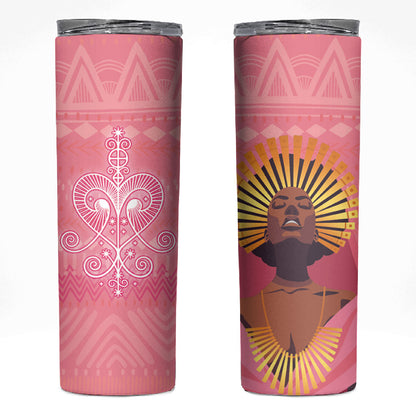 Afro Vodou Erzulie Freda Goddess Skinny Tumbler