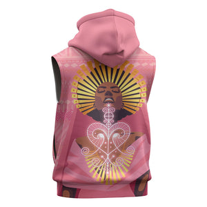 Afro Vodou Erzulie Freda Goddess Sleeveless Hoodie