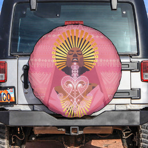 Afro Vodou Erzulie Freda Goddess Spare Tire Cover